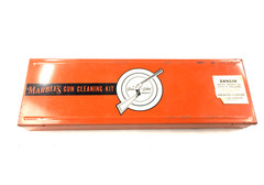 Vintage Original Marble’s pistol gun cleaning kit 727 .32 cal steel case 315877