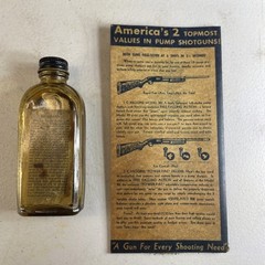 Vintage Sears Roebuck J.C. Higgins Shotgun Cleaning Kit No. 722 24G13