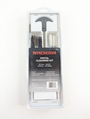 WINCHESTER PISTOL CLEANING KIT 99726 -.22, 9MM, .38/.357, .40/10MM, .45 CALIBERS