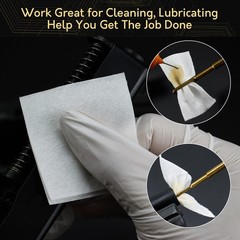 900PCS Gun Cleaning Patches in Storage Box – Thick, Highly Absorbent, Lint Fr…