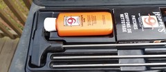 Hoppe’s No. 9 Gun Cleaning Kit W/Rod, tips, patches, solvents + lubricating oil