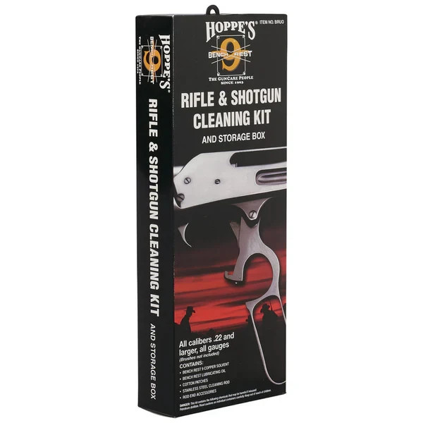 Hoppes Bench Rest Universal Cleaning Kit Shotgun/Rifle Rod Accessories Storage