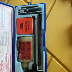 Vintage Kleen-Bore Universal Gun Cleaning Kit Blue Case w/ Formula 3 Oil USA