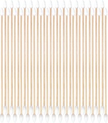 400/200 Ct 6 Inch Double-Ended Gun Cleaning Swabs with Bamboo Sticks – Ideal for