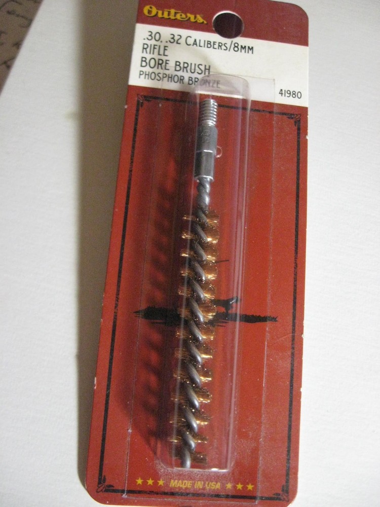 Outers 41980 Gun Bore cleaning brush .30 , .32 Cal & 8mm