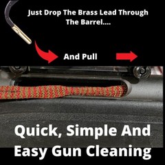 .243 Gun Bore Cleaning Rifle Kit -Free Fast Shipping – Cobra Barrel Snakes