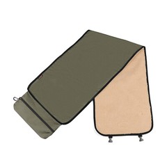 Tourbon Gun Cleaning Mat Rollup Pad Rifle Shotgun Clean Kits Pocket Fleece Lined