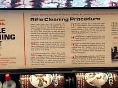 Vintage P-477 Outers Rifle Cleaning Kit .30 caliber Feed Rescue Horses Hay / Oat