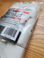 Birchwood Casey Gun Cleaning Patches 7mm – .38 Cal ~710ct 1-3/4″ Open Bag