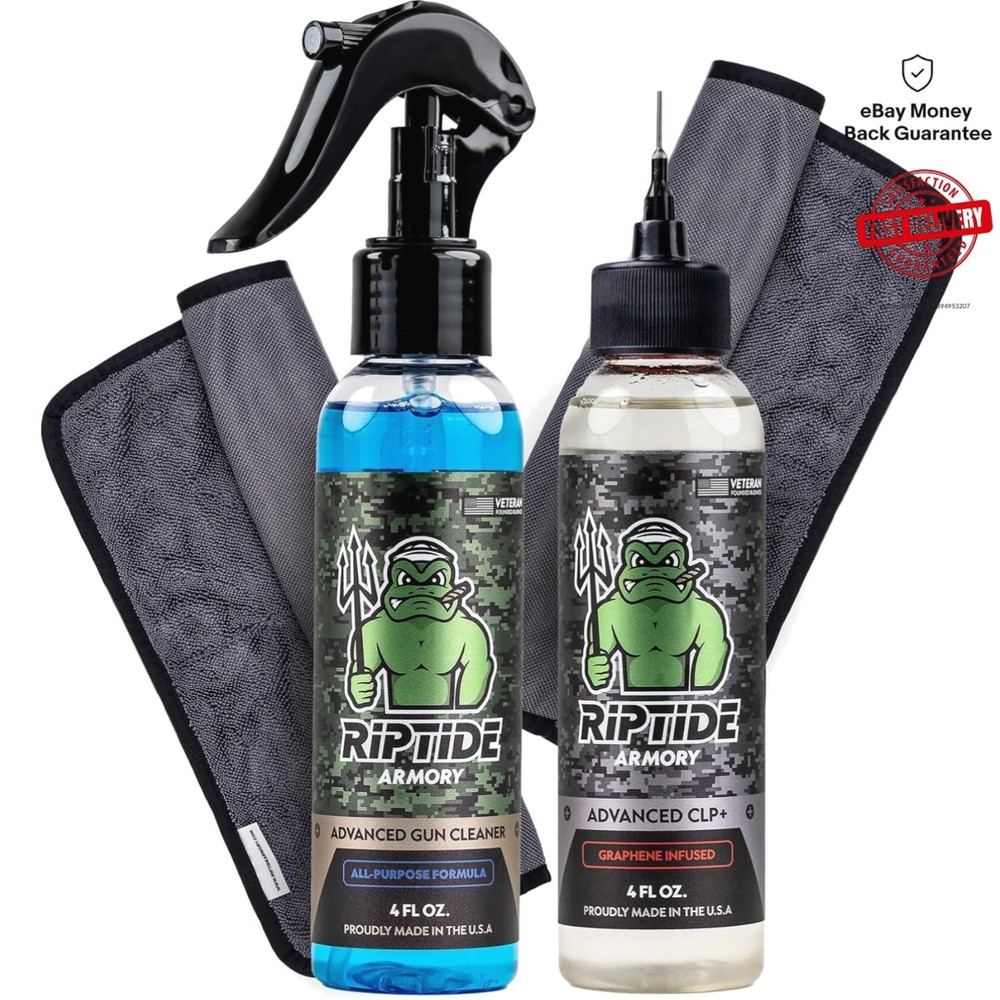 2-Step Advanced Gun Cleaner with Graphene Protection – Veteran Founded & Tested