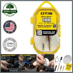 9mm Pistol Cleaning Kit with Memory-Flex Cable and Bronze Bore Brush