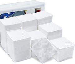 Gun Cleaning Supplies, 2″ Lint Free Patches, Highly Absorbent Square Cloth, Fit