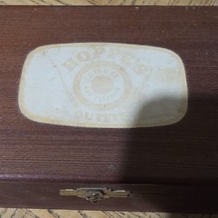 Hoppe’s Vintage Gun Cleaning Kit Wooden Case with Rod, Bore Brush, Screwdriver