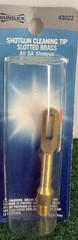 Gunslick Brass Shotgun Cleaning Tip- Slotted- 43022