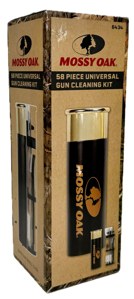 mossy oak 58 piece universal gun cleaning kit 6434 – new in sealed box