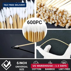 PINGMIC 1200/800/600PCS Gun Cleaning Kit – Gun Cleaning Patches and Swabs, 6-inc