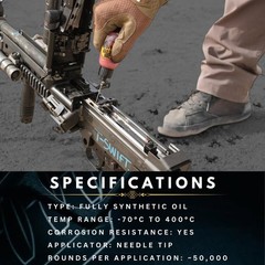 All-Purpose Gun Lubricant Oiler – Needle Oil for EDC, Bores, Pistols, Rifles