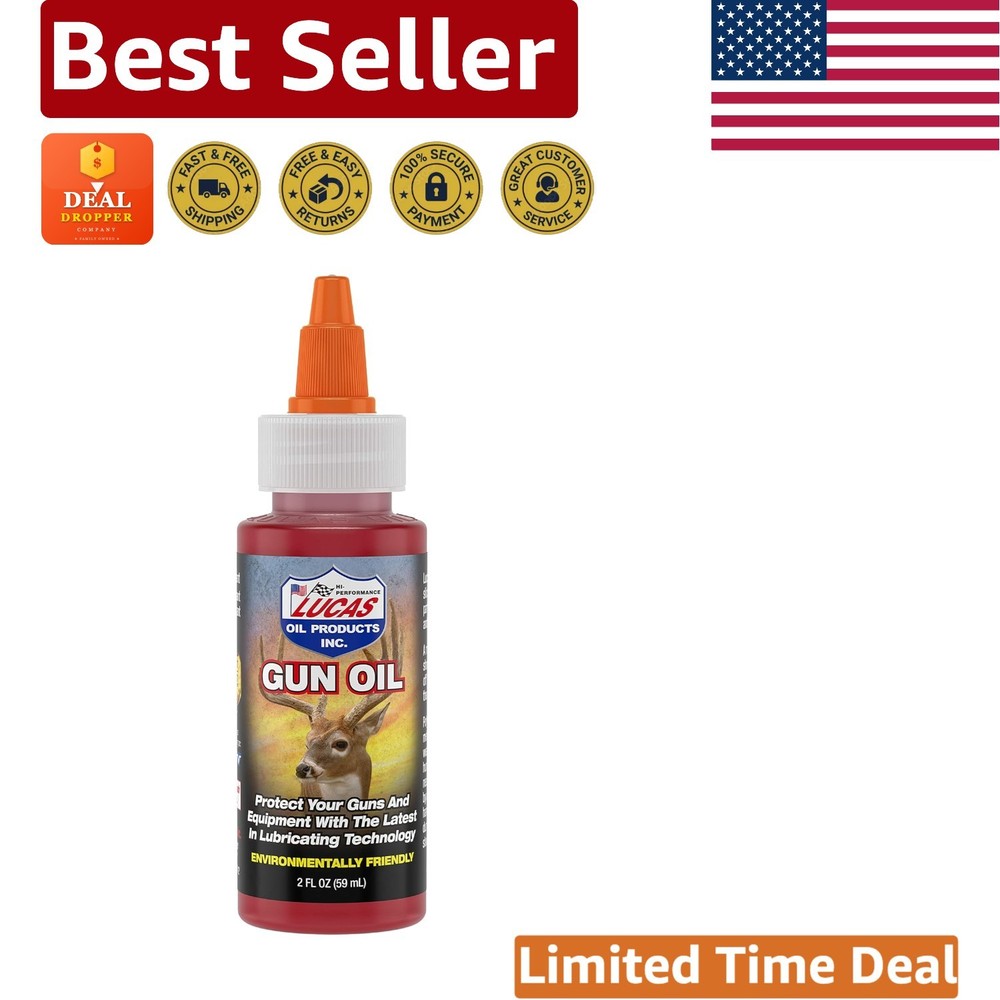 Gun Oil Multi-Colored – 2 oz for Firearms & Automotive Care