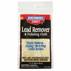 Birchwood Casey Polishing Cloth 6″x9″ Lead Remover Removes Carbon Residue
