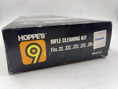 Hoppe’s 9 Rifle Cleaning Kit And Storage Box For .22/.222/.223/.224/.225 Caliber