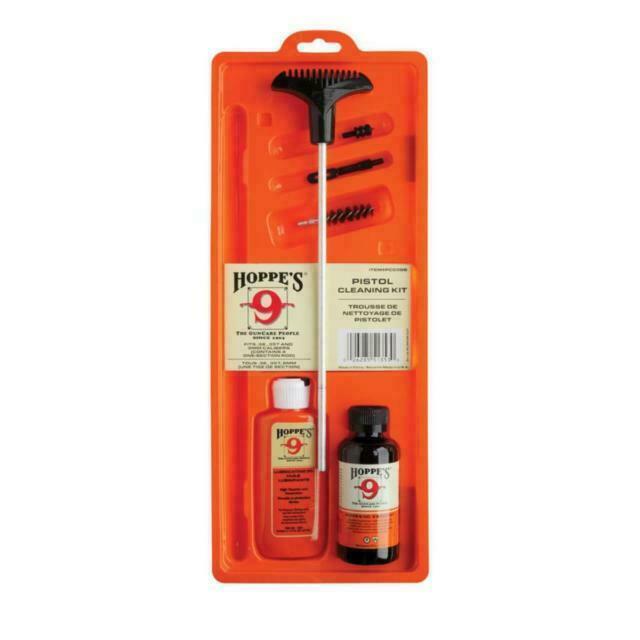 Hoppe’s Cleaning Kit For 38/357/9MM/380 Pistol For Hunters Shooters and Soldiers
