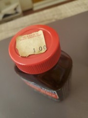 1970’s Brown Glass Birchwood Casey GUNSMITH MAGIC Empty Bottle w/label.