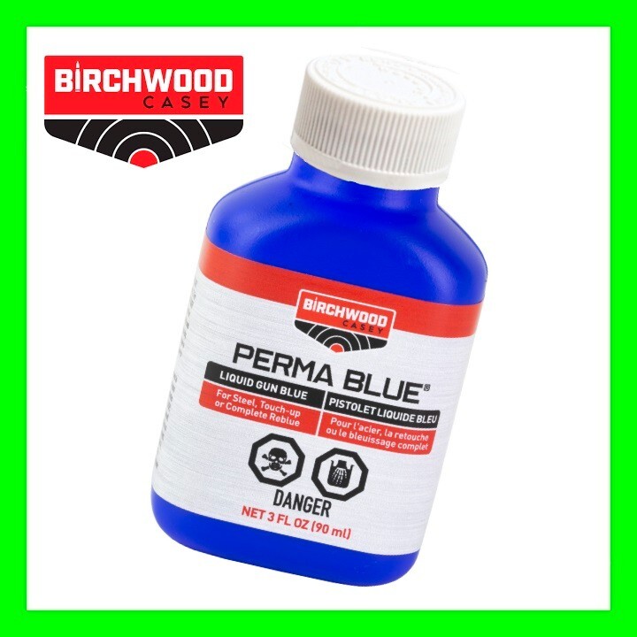 Birchwood Casey Perma Blue 3oz Liquid Gun Bluing pistol rifle 13125 BC13125