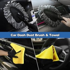 Windshield Cleaner Tool – 14Pcs Car Cleaning Kit – Interior Detailing Kit