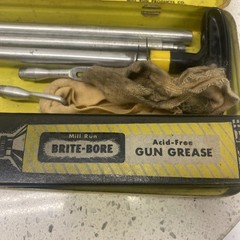 Vintage Brite-Bore Deluxe Gun Cleaning Kit