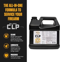 Professional CLP-7 Cleaner & Lubricant for Firearms – 1 Gal., High Quality