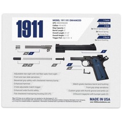1800GunsAndAmmo Remington 1911 Gun Cleaning Mat 16×20 (MAT-REMINGTON-1911)