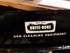 2K-vintage MILL RUN Brite-Bore shot gun cleaning kit
