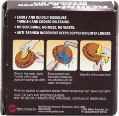 Brass & Copper Cleaning Kit – Gentle Anti-Tarnish Cream/Easy To Apply/Phospho…