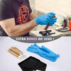 Durable Universal Handgun Cleaning Kit with Zippered Case – 25 Tools Included