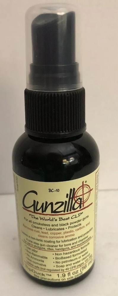 Gunzilla BC-10 CLP 1.9 Oz Gun Cleaning Bore Solvent Supplies Oil Spray RARE NEW