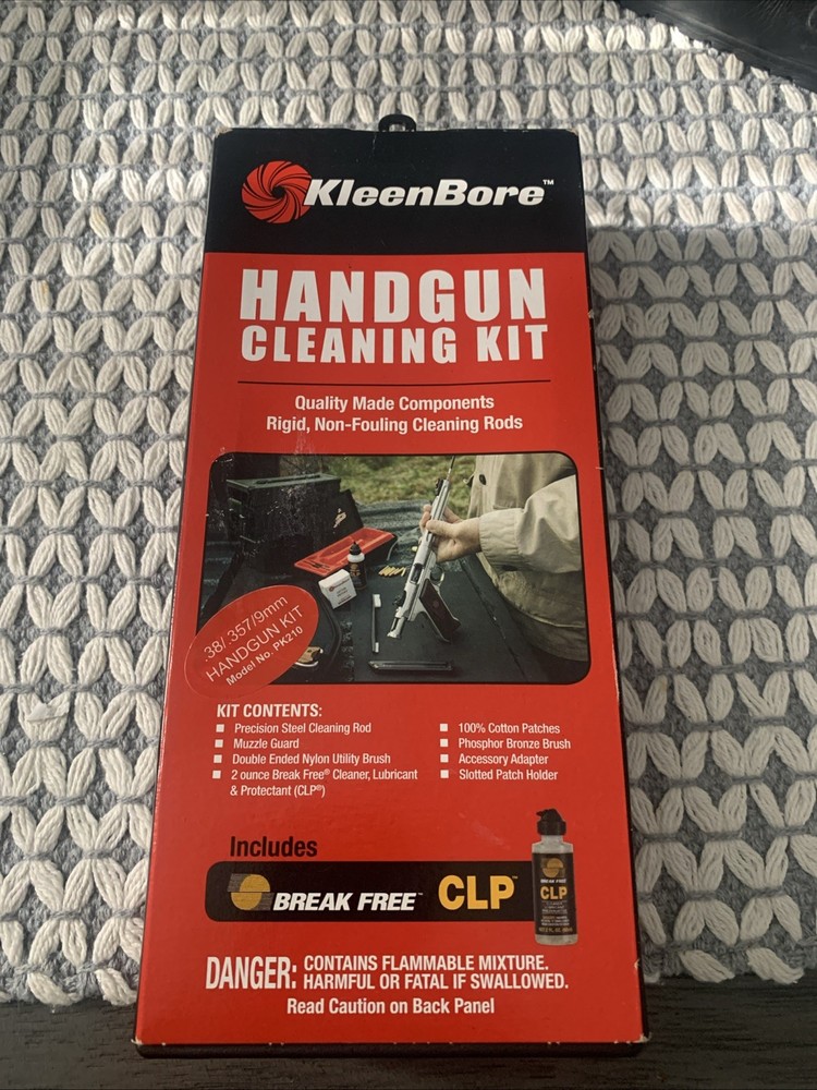 KleenBore Safariland Premium Gun Care System Gun Cleaning Kit PK210