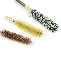 Pistol/Handgun .22cal 38/.357cal 9mm cal .44/.45cal Cleaning Kit Brush Hunting