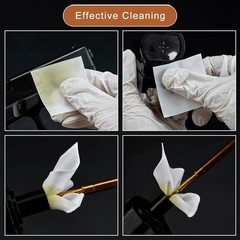 1000 Pcs Gun Cleaning Patches 2″ Lint Free Cloth Pads Rifle Pistol Shotgun