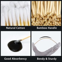 Comprehensive 600 Patches & 400 Cotton Swabs – Lint-Free Gun Cleaning Essentials