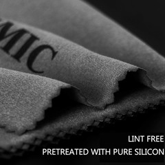 2 Pack Silicon Cleaning Cloth, Lint-Free Microfiber Cloth, 12″ x 12″ Large Cl…