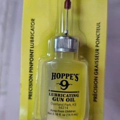 Hoppe’s No. 9 Precision Lubricating Gun Oil 0.5 oz New Sealed Applicator