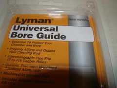 Lyman Universal Bore Guide Set w/Interchangeable Tips .17 To .416 Caliber- 04045