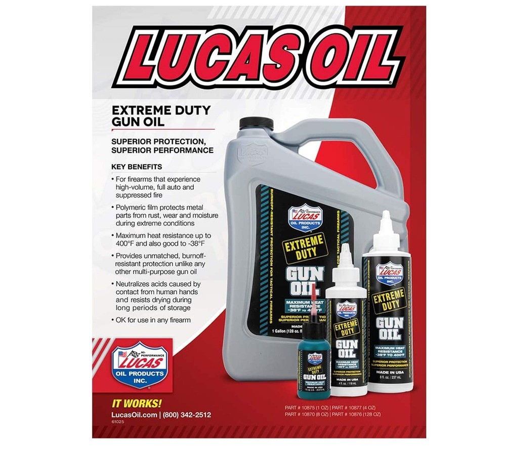 10877 Extreme Duty Gun Oil (4oz.), 1 Pack