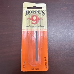 Hoppes Blend Black .22 Caliber Gun Cleaning Rod Slotted End – 1422