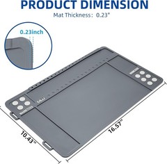 Gun Cleaning Mat Magnetic Parts Tray Anti Slip Workbench Pad