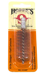 Hoppes No.9 Phosphor Bronze Shotgun/Rifle Cleaning Brush 10 Gauge Bristle 1314AP
