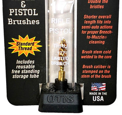 Otis .17 Thru .177 Rifle Pistol 17 Caliber Short Brush Standard Thread with Tube