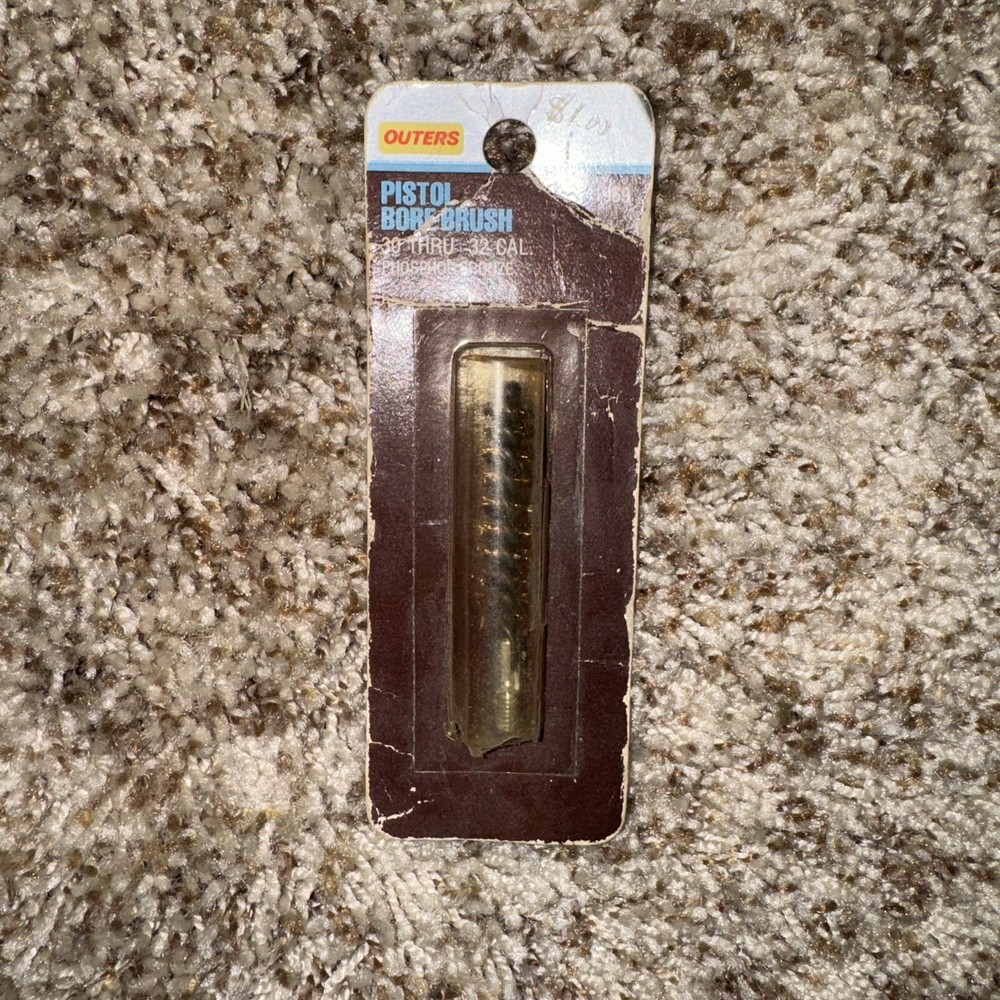 Outers Gunslick Pistol Bore Brush for .30 .32 Cal #41969