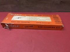 Vintage Marbles Gun Cleaning Kit Steel Case With Cardboard Slip Cover Good Color