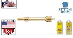 Pro-Shot Brass Spear Tip Bore Cleaning Jag for .357/.38/9mm